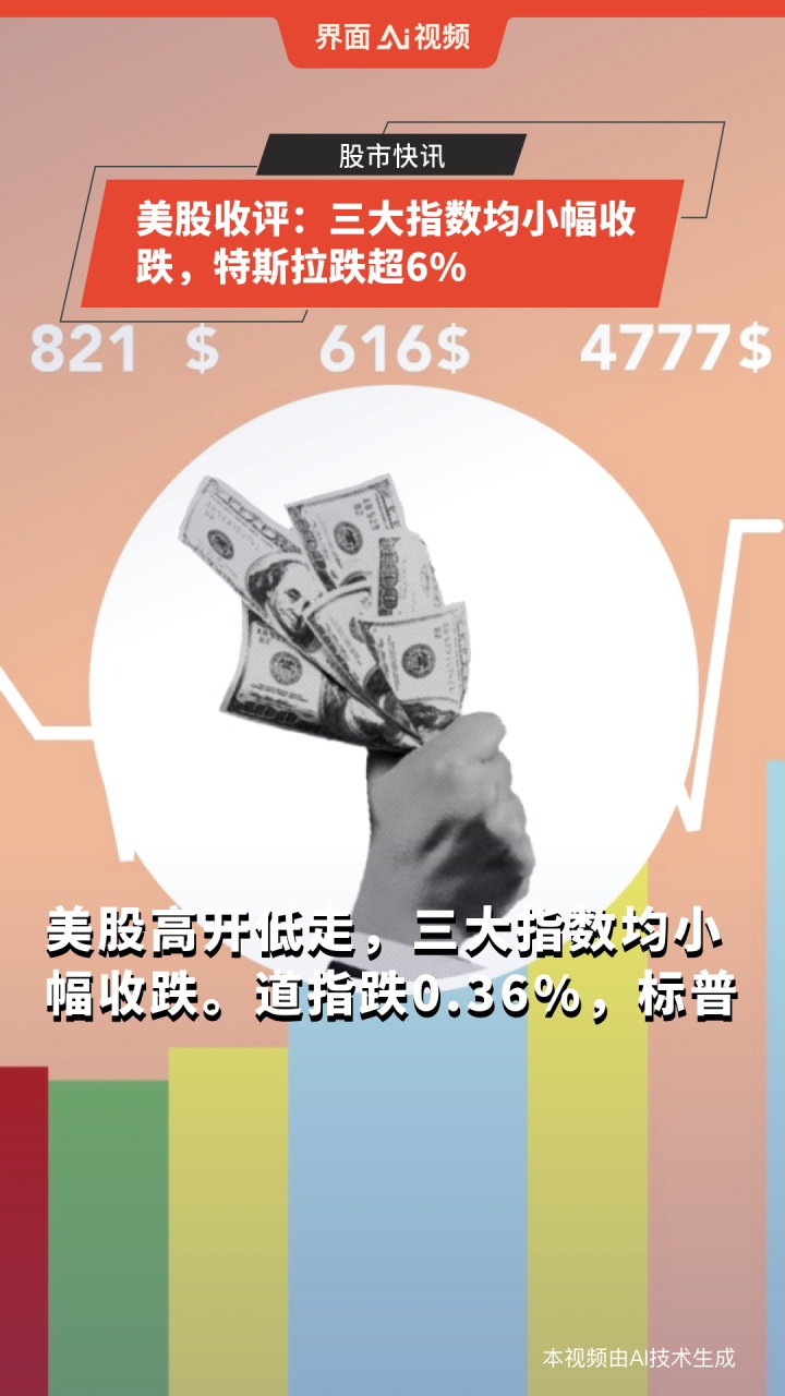 全球市场：美股收跌 纳指跌近2% 英伟达跌超6%