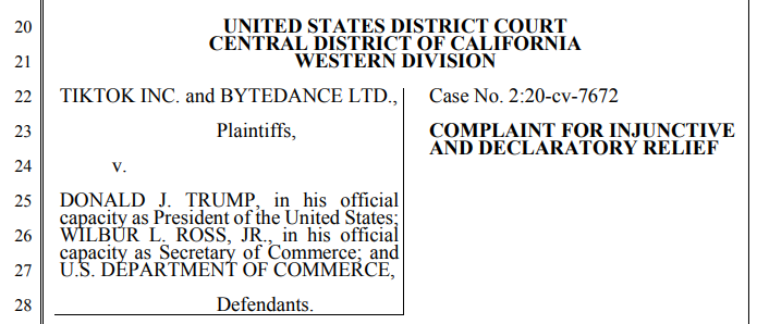 特朗普考虑上任后签署行政令暂停TikTok禁令