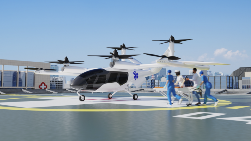 上海国资布局低空经济 eVTOL企业时的科技完成B+轮战略融资
