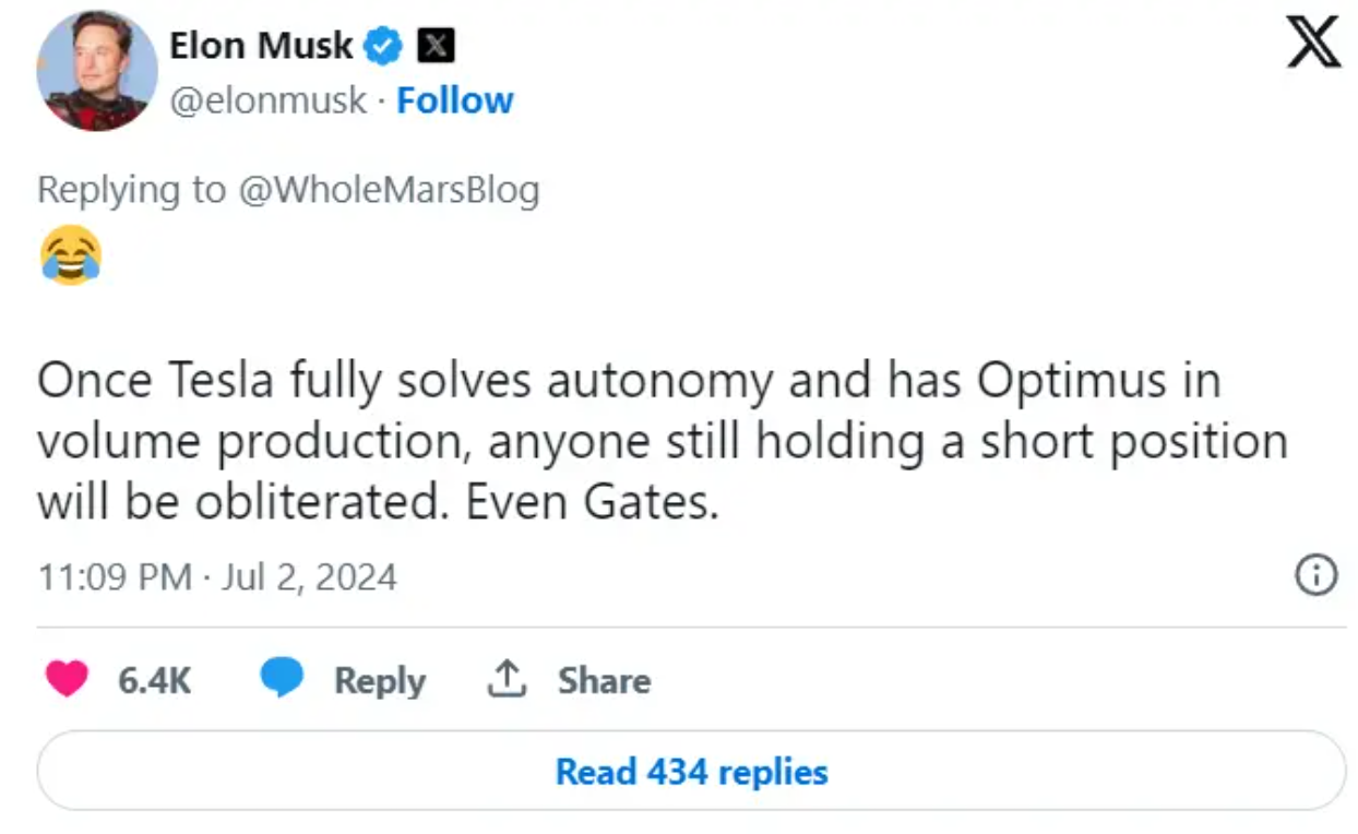 火力全开！马斯克怒怼特朗普的贸易军师 称其“比一袋砖还蠢”