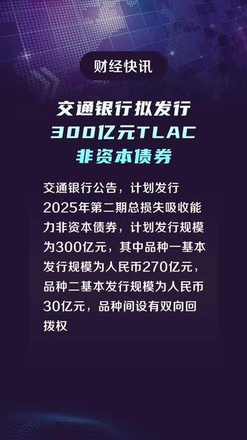 8月TLAC债券再“上新” 国有大行夯实风险防线