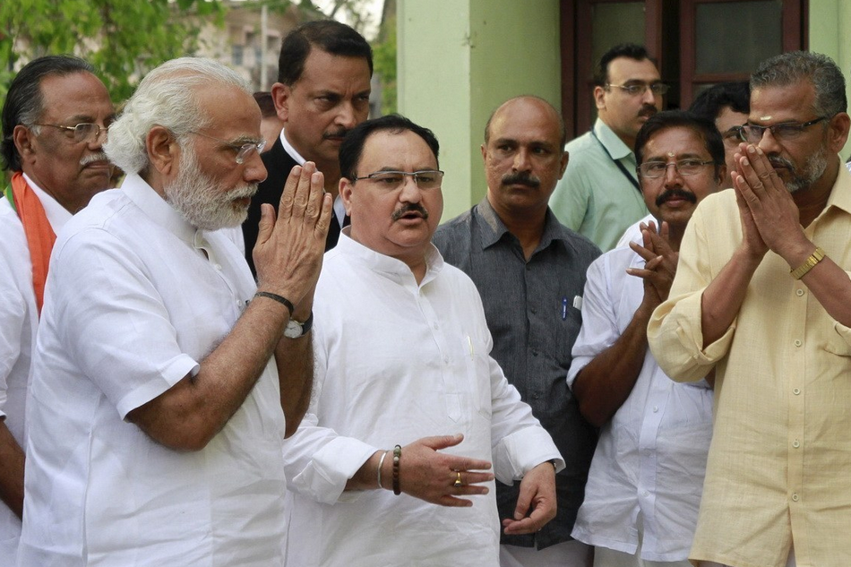 印度总理莫迪会见王毅