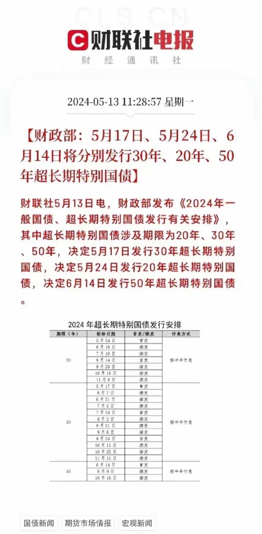 财政部拟发行2025年记账式贴现（五十五期）国债