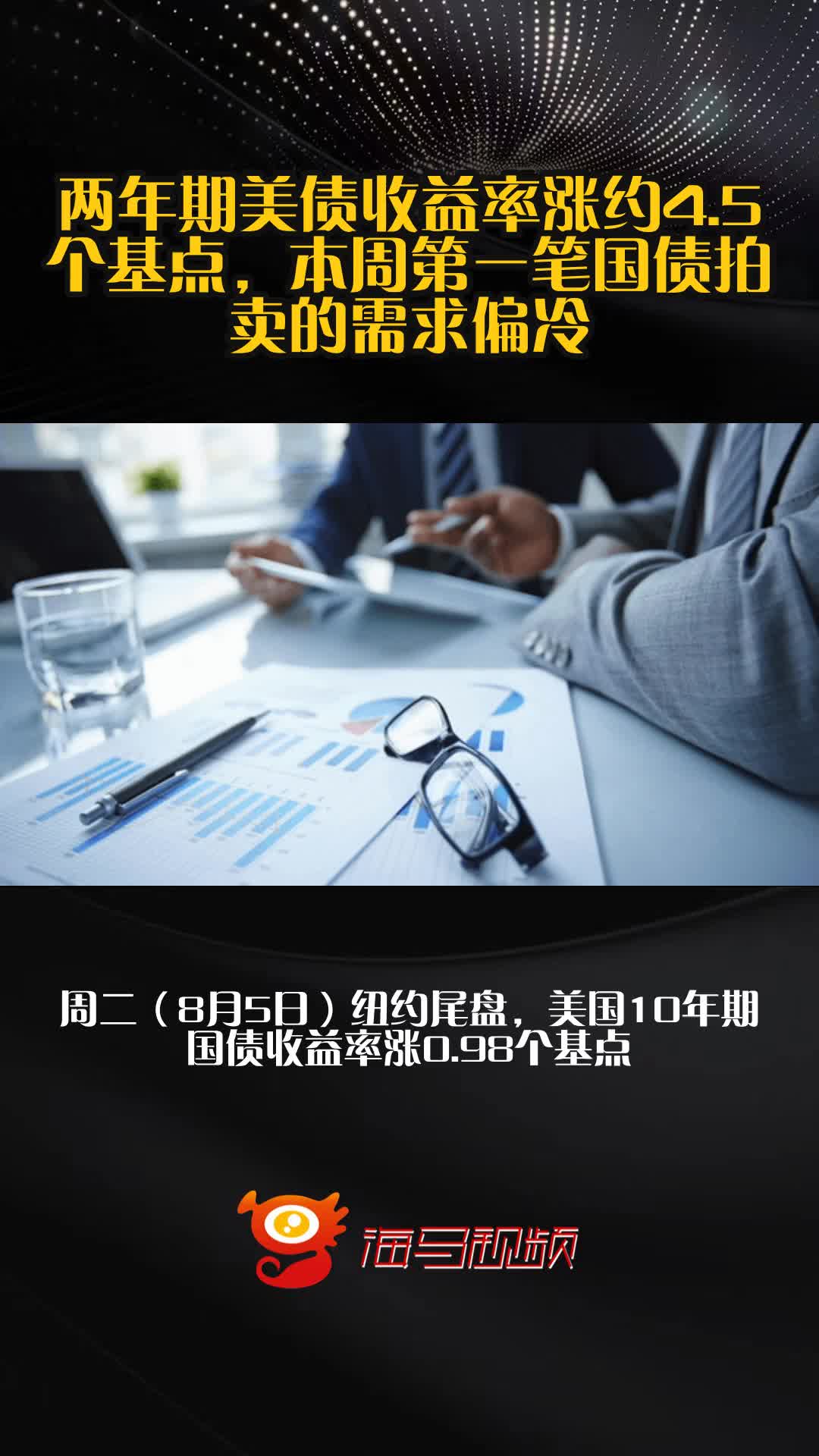 美债收益率集体上涨,10年期美债收益率涨2.49个基点